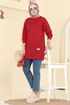 Tunic 701PM271-MS Red - Thumbnail