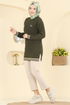 Tunic 708PM271-MS Khaki - Thumbnail