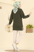 Tunic 708PM271-MS Khaki - Thumbnail
