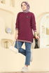 Tunic 708PM271-MS Light Burgundy - Thumbnail