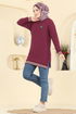 Tunic 708PM271-MS Light Burgundy - Thumbnail