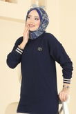 P.R.M. - Tunic 708PM271-MS Navy Blue