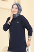 Tunic 708PM271-MS Navy Blue - Thumbnail