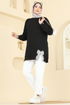 بلوز أسود 7095TEG847-MS - Thumbnail