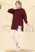 Tunic 7095TEG847-MS Burgundy - Thumbnail