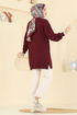 Tunic 7095TEG847-MS Burgundy - Thumbnail
