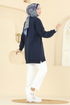 Tunic 7095TEG847-MS Navy Blue - Thumbnail