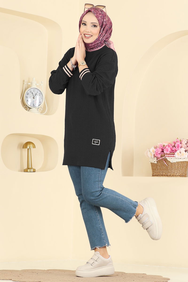 Tunic 709PM271-MS Black