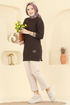 Tunic 709PM271-MS Brown - Thumbnail