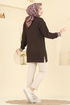 بلوز بني 709PM271-MS - Thumbnail