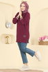 Tunic 709PM271-MS Burgundy - Thumbnail