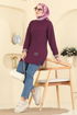 Tunic 709PM271-MS Damson - Thumbnail