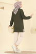 بلوز اخضر عفني 709PM271-MS - Thumbnail