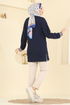 Tunic 709PM271-MS Navy Blue - Thumbnail