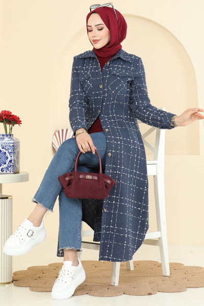 S.V.L. - Tunic 9052S324-MS Indigo - 406068