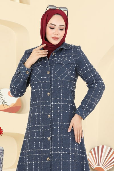 S.V.L. - Tunic 9052S324-MS Indigo - 406070