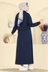 Tuniği Bağcıklı Modal Takım 2636MSZ1172-MS Laci - Thumbnail