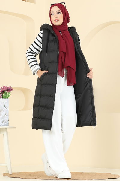 A.L. - Vest 3023AL357-MS Black - 401943