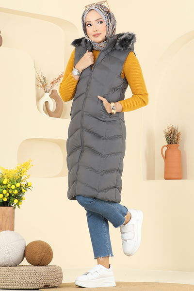 A.L. - Vest 3030AL357-MS Anthracite - 401886