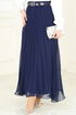 Volanlı Şifon Etek 6202BSK463-MS Laci - Thumbnail