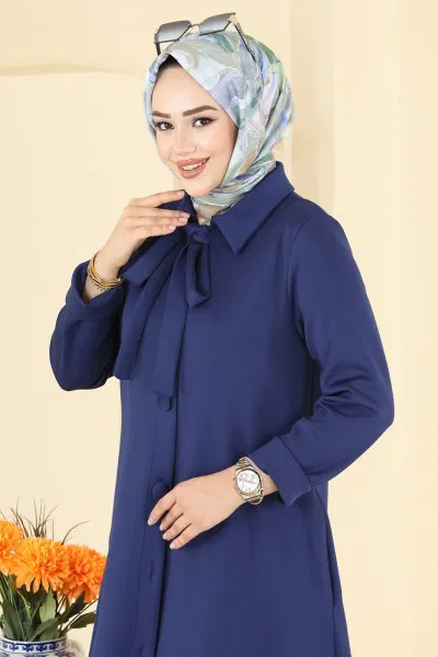 E.D.F. - Yakası Bağcıklı Scuba Kap 5620EDF311-MS Laci