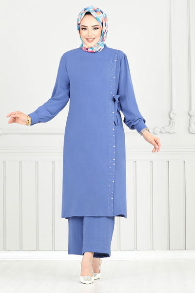 MRV P.L. - Yandan Bağcıklı Aerobin Takım 9145PL940-M İndigo - 354775