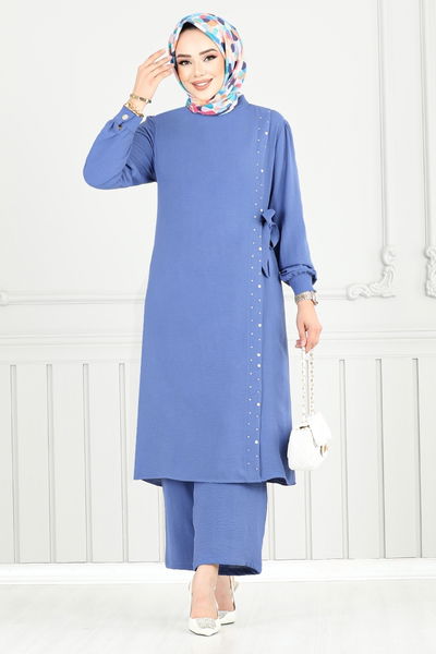 MRV P.L. - Yandan Bağcıklı Aerobin Takım 9145PL940-M İndigo - 354777