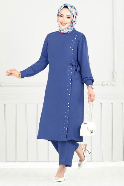 MRV P.L. - Yandan Bağcıklı Aerobin Takım 9145PL940-M Koyu İndigo