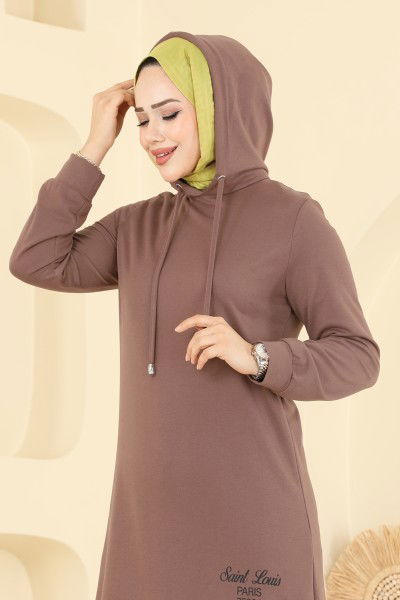 F.O.N. - Yazı Baskılı Spor Takım 2007FON792-MS Pudra Vizyon&Siyah