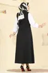 Yelekli Şık Dabıl Takım 2646SL432-MS Siyah - Thumbnail